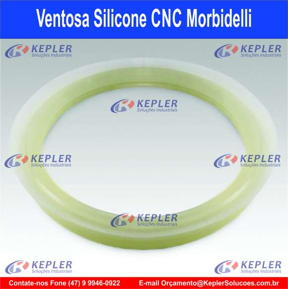 Ventosa de Silicone 9" - CNC Morbidelli